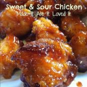 Sweet and Sour Chicken