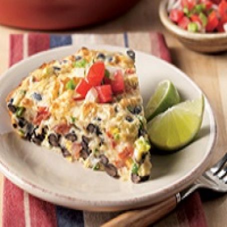 Tex-Mex Crustless Quiche