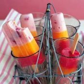 Frozen Fruit and Yogurt Pops