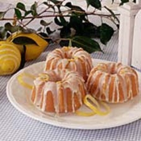 Lemon-Lime Miniature Bundt Pound Cakes