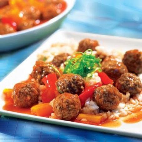 Sweet and Saucy Meatballs