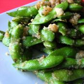 Garlic Parmesan Edamame