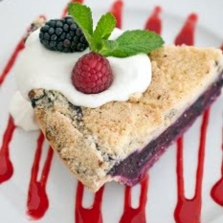 Mixed-Berry Pie A La Mode