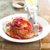 Pork and Potatoes with Tomato Relish