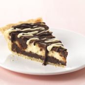 Cream Cheese Brownie Pie
