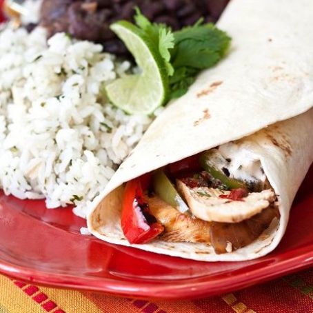 Chipotle-Lime Chicken Fajitas