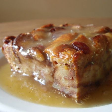 Bread Pudding with Whiskey Sauce