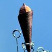 Cocoa and Chocolate Ice Cream Cornet