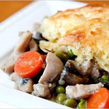 CHICKEN & VEGETABLE COBBLER