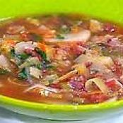 BLT and P (Bacon, Leek, Tomato and Potato) Soup