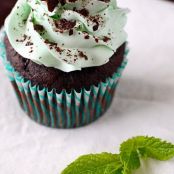 Chocolate Mint Cupcakes