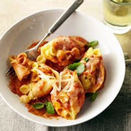 Cheesy Shell-Stuffed Shells