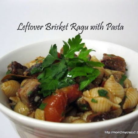 Leftover Brisket Ragu with Pasta