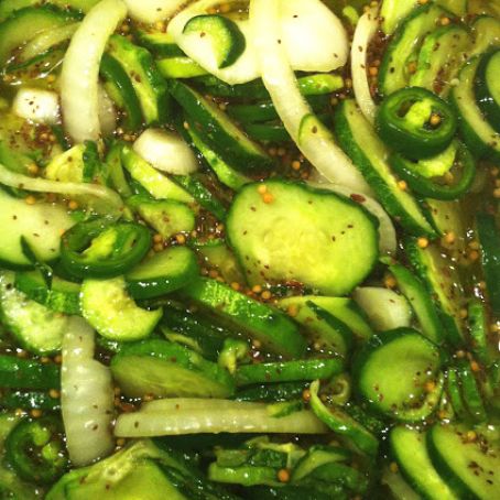 Sweet Refrigerator Pickles