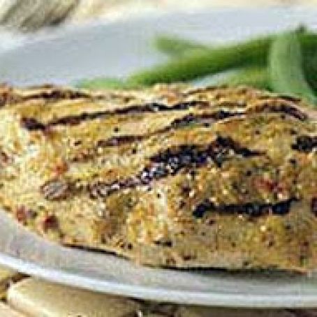 Mustard Grilled Herbed Chicken