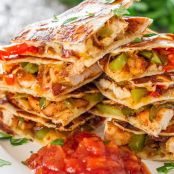 Chicken Fajita Quesadillas