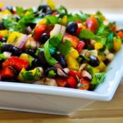 Black Bean Pineapple Salad