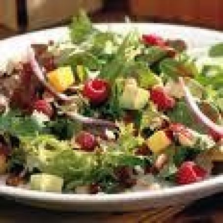 Raspberry, Avocado and Mango Salad