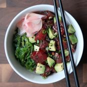 Poke Bowl With Avocado