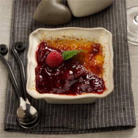 Creme Brulee Red Raspberry Recipe