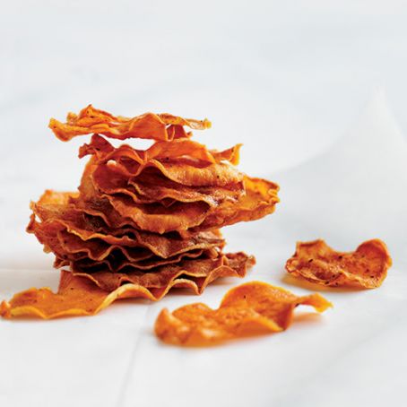 Baked Sweet Potato Chips