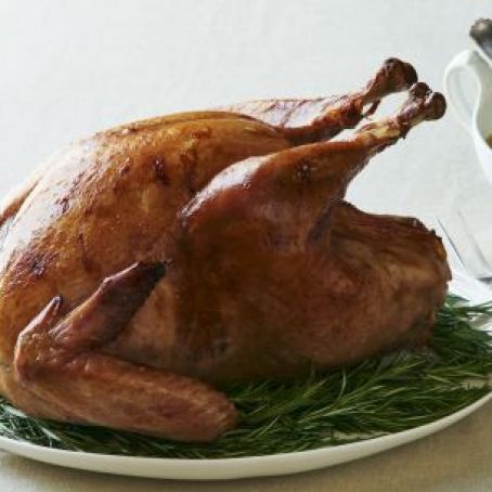 Maple-Whiskey Turkey and Gravy