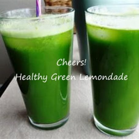 Healthy & Delicious Green Lemonade