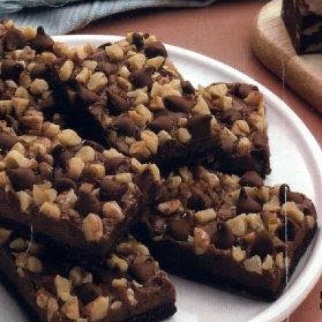Double Chocolate Cookie Bars