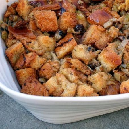 Challah, Wild Mushroom & Herb Stuffing