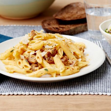 Pasta with Pumpkin and Sage