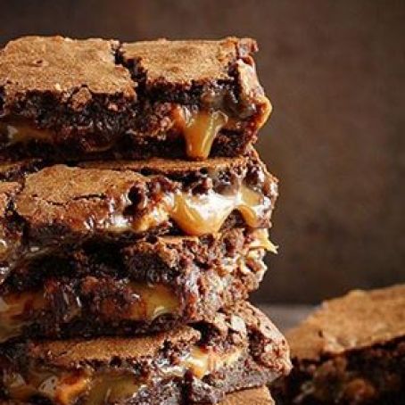 Peanut Butter Brownie Caramelitas
