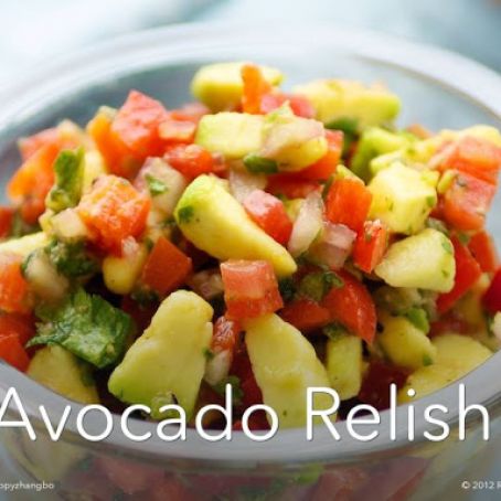 Avocado Relish