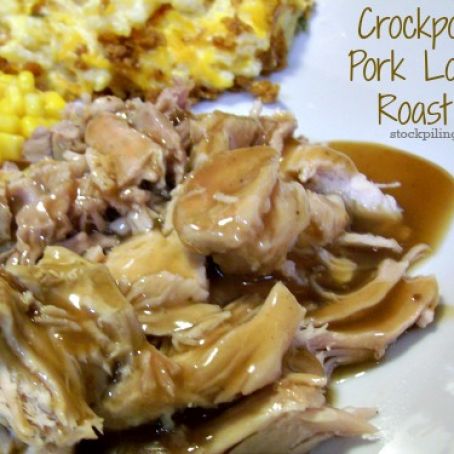 Crockpot Pork Loin Roast