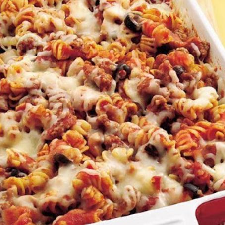 Make-Ahead Pizza Casserole
