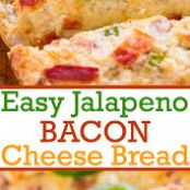 Easy Jalapeno Bacon Cheese Bread