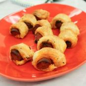 Puff Pastry-Wrapped Chorizo