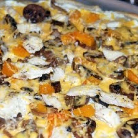 Turkey Butternut Squash Pizza