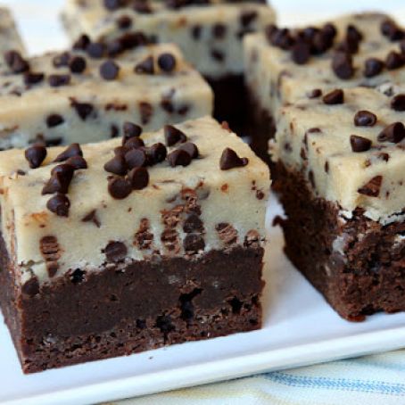 brownie - Chocolate Chip Cookie Dough Brownies