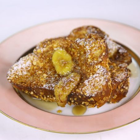 Cornflake Crusted French Toast