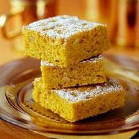 Carrot-Pumpkin Bars (low sugar)