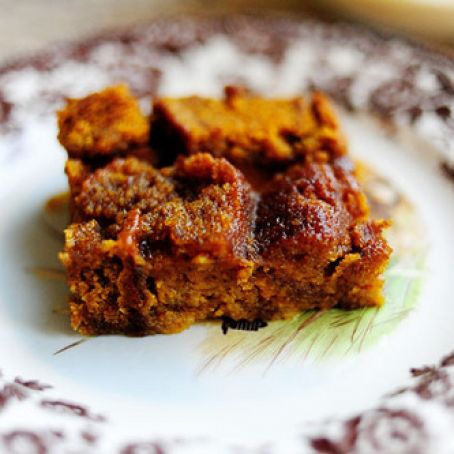 Desserts (Pumpkin Bread Pudding)