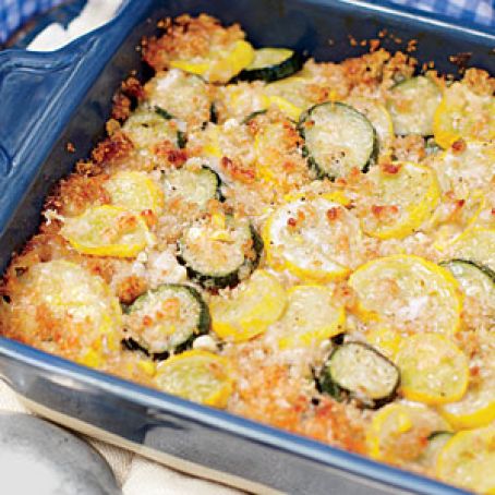 Cheesy Squash Casserole