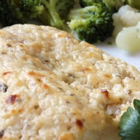 Broiled Tilapia Parmesan