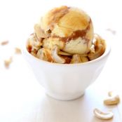 Caramel Cashew Ice Cream