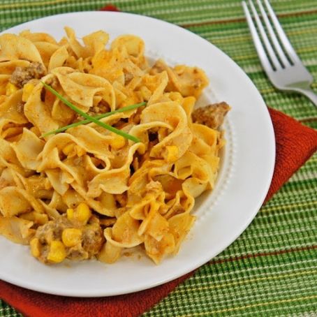 Enchilada Pasta Casserole