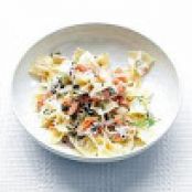 Farfalle with Smoked Salmon and Cream Cheese
