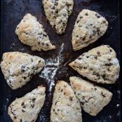 Banana bread scones
