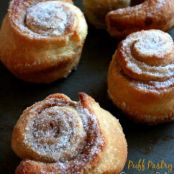 Puff Pastry Cinnamon Rolls