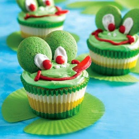 Frog Cupcakes