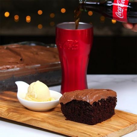Chocolate Cake - Copycat Cracker Barrel Coke Cake